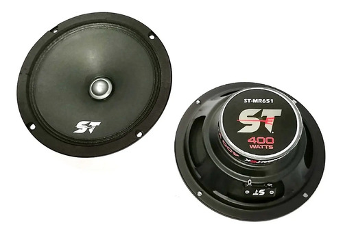 Par Medios Rangos Scandaltek 400 Watts 6.5 Pulgadas St-mr651 | Envío gratis