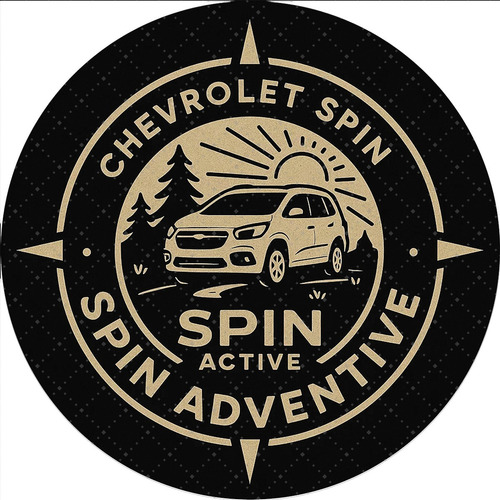 Capa De Estepe Exclusiva Spin Chevrolet Active Cn10124