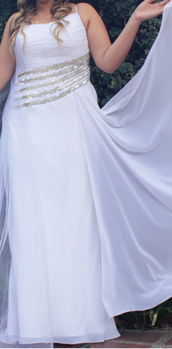 Vestido De Gala Blanco 