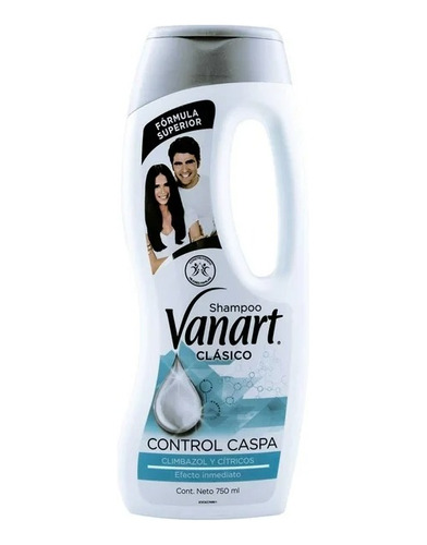 Shampoo Vanart Clásico Control Caspa 750 Ml