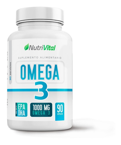 Omega 3 Nutrivital  90 Capsulas