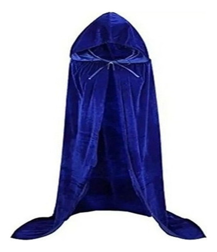. Lazhu Halloween Unisex Hooded Velvet Cloak