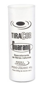 Imagem 1 de 3 de Corante Roupa Tinge Cor Guarany Tiracor 40g 6 Tubos