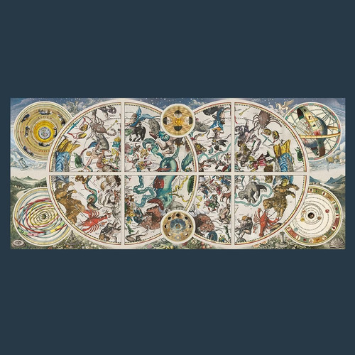 Rompecabezas 9000 Piezas Mapas Celestiales Signos Zodiacales