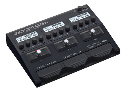 Pedalera Multiefecto Zoom G3n Guitarra Loopera Ritmos Envios