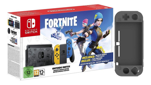 Nintendo Switch Ed. Fortnite + Estuche. Entrega Inmediata