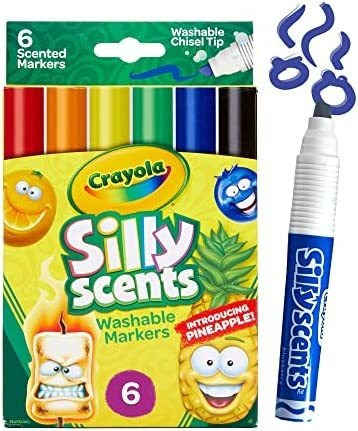 Imagen 7 de 12 de Marcadores Con Aromas Crayola Silly Scents X6u Pack X1