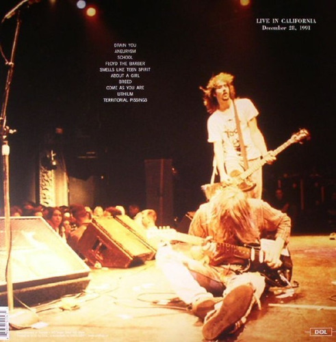 Lp Nirvana Live In California 1991 Vinil Disco Novo