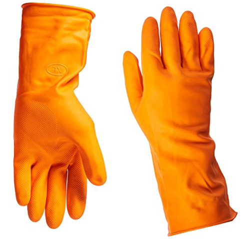 Guantes De Látex Naranja Boss Gloves 4708l