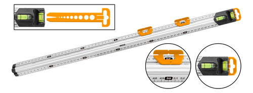 Regla C Nivel Triangulo Aluminio Ingco Hsr36003