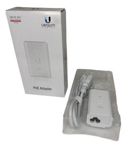 Adaptador Poe-24-7w-g-wh Ubiquiti Para Antenas