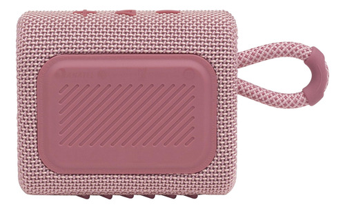 Altavoz Portátil Jbl Go 3 Bluetooth Resistente Al Agua Rosa