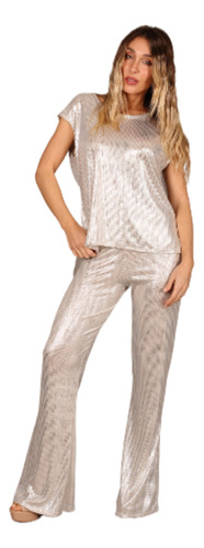 Pantalon Palazzo Donna Elastizado