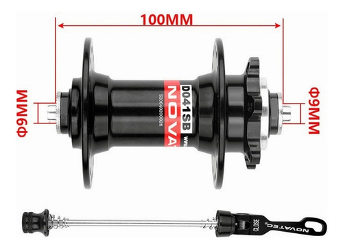 Mazas Para Bicicletas Novatec D042sb D041sb Hg 32h 8-12s