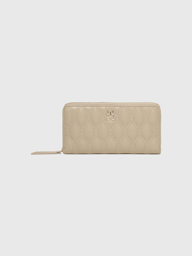 Cartera De Piel Acolchada Tommy Hilfiger De Mujer