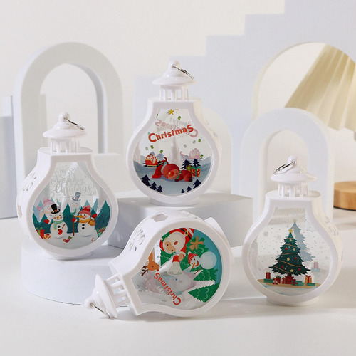 Linterna De Vela Navideña, Linterna De Árbol De Navidad