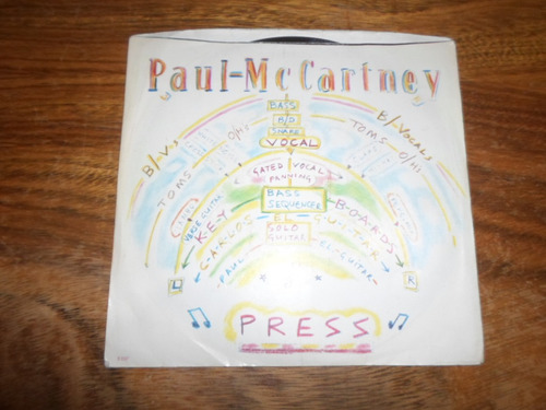 Paul Mccartney - Press * Simple Vinilo Usa