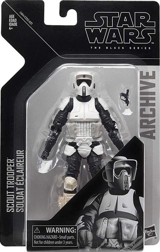 Star Wars Black Series 6 Archive Biker Scout Trooper