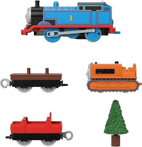 Thomas & Friends Tren Thomas 2 Vagones Motorizado Original