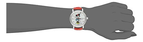 Reloj Analógico De Cuarzo Rojo Con Pantalla Analógica Wminni