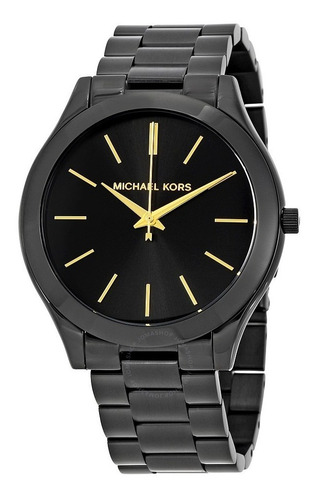 Relógio Michael Kors  Mk3221 Slim Runway Preto Original