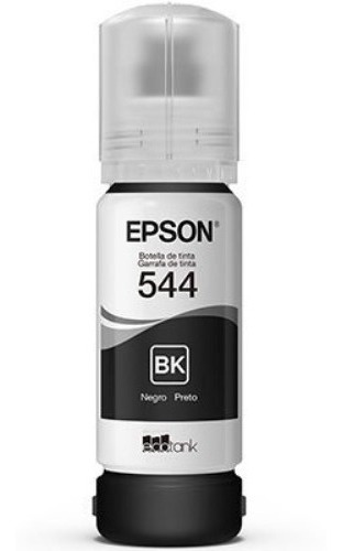 Refil Tinta Epson T544 Original L3110 L3150 Preto