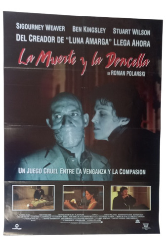 Poster Pelicula La Muerte Y La Doncella 1994