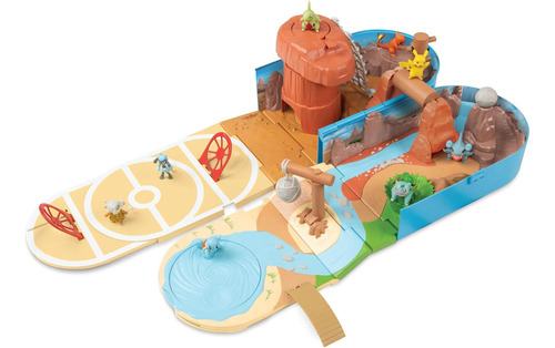 Pokemon Carry Case Battle Desert Playset - Playset De Transf