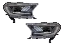 Comprar Ópticos Led Tuning Negro Tipo Mustang Ford Ranger 2016-2022
