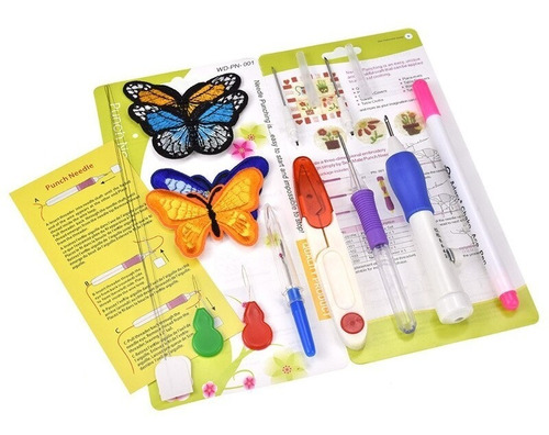 Kit De Agujas Mágicas Para Puntadas Y Bordado.