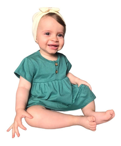 Vestido Beba Nena Súper Fresco De 1 A 5 Años