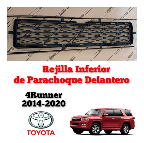 Rejilla Central Parachoque Delantero 4runner 2014 15 16 20 