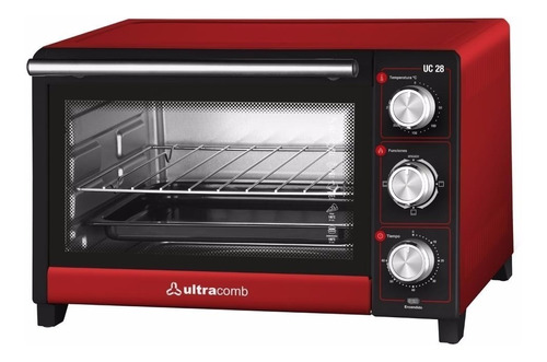 Horno Electrico Ultracomb 23 Litros Grill Timer 1380w Uc-23