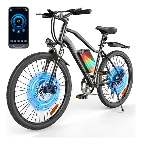 Bicicleta Elétrica 750w Autonomia De 40km 32km/h Con App