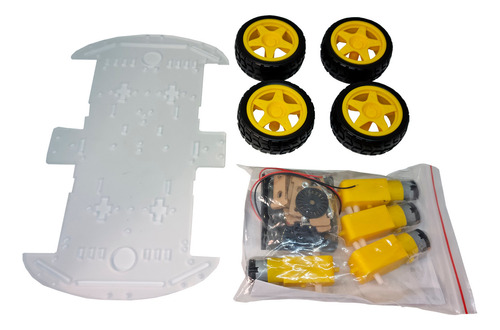 Kit Chasis Para Auto 4wd Arduino