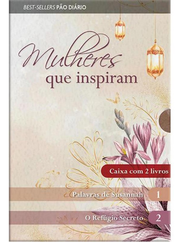 Box Mulheres Que Inspiram: Box Mulheres Que Inspiram, De Spurgeon, Susannah. Editora Pao Diario, Capa Mole, Edição 1 Em Português, 2022