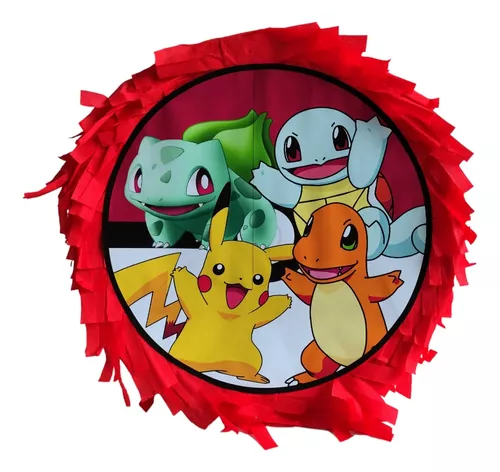 Piñata Pokémon Cumpleaños Infantil
