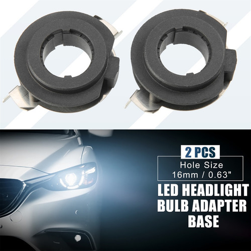 2 Zócalo De Faros Led H7 For Vw Jetta 11 15-18 Tiguan Más