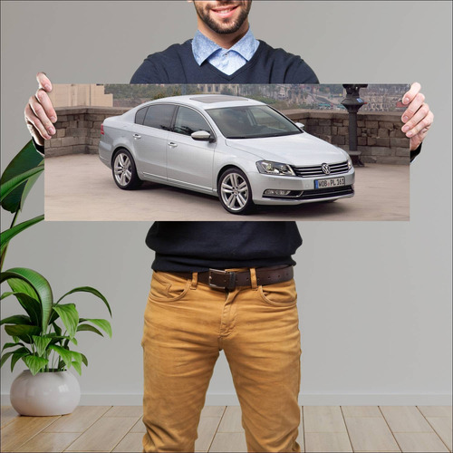 Cuadro 30x80cm Auto 2010 Volkswagen Passat Auto 591