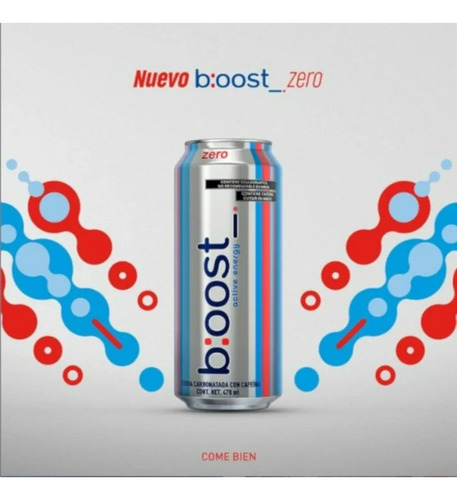 Bebida Boost Zero 470 Ml. (12 Pzs.)