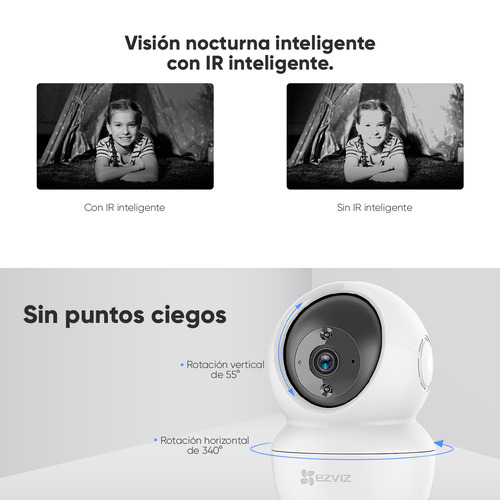 Camara de seguridad Ip Wifi Ezviz C6n 2mp Domo - Seguridad - Vigilancia