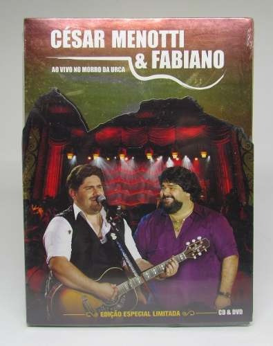 Dvd+cd César Menotti & Fabiano - Ao Vivo No Morro Da Urca