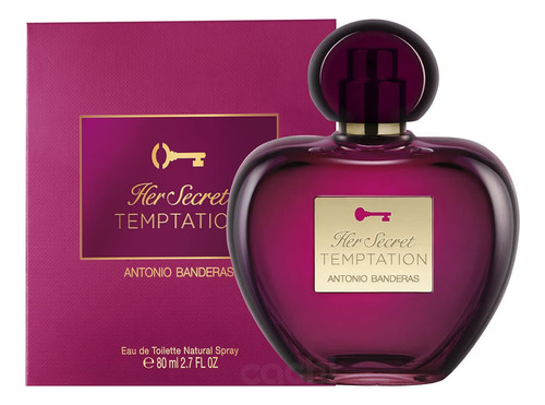 Perfume Antonio Banderas Her Secret Temptation 80ml Original