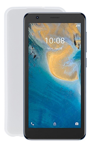 Funda De Teléfono Tpu Blanca Transparente Para Zte Blade Q51