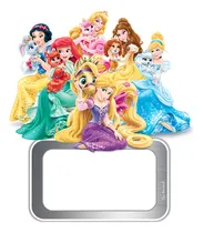 Comprar Etiquetas Escolares Imprimibles Princesas Mod.1 Editables 