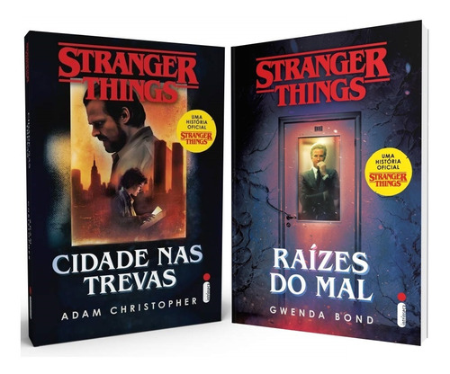 Livro Stranger Things Raízes + Cidade - Netflix - 2 Volumes