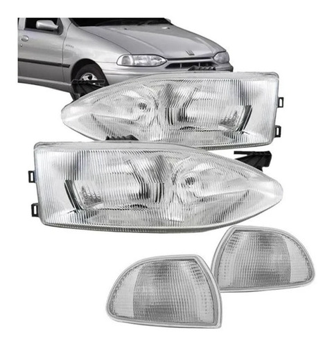 Par Farol E Pisca Seta Palio Siena Strada 99 2000 Foco Duplo