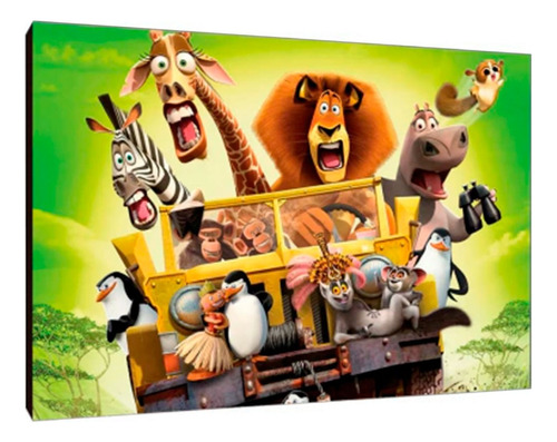 Cuadros Poster Peliculas Madagascar S 15x20 (mdc (22)