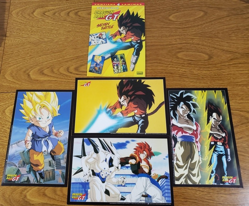 Portfolio Dragon Ball Gt. Láminas.