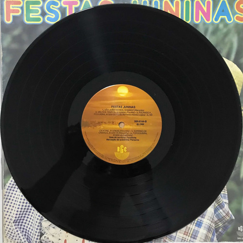 Lp Vinil Festas Juninas - 1988 - Mv (Usado)